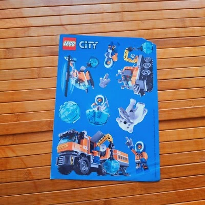 Sticker Sheet LEGO CITY Arctic Explorers Extra Replacement Spare Promotional - Image 1 of 4