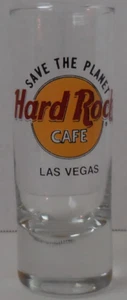 Hard Rock Cafe Save The Planet Las Vegas Shot Glass 4" - Picture 1 of 2