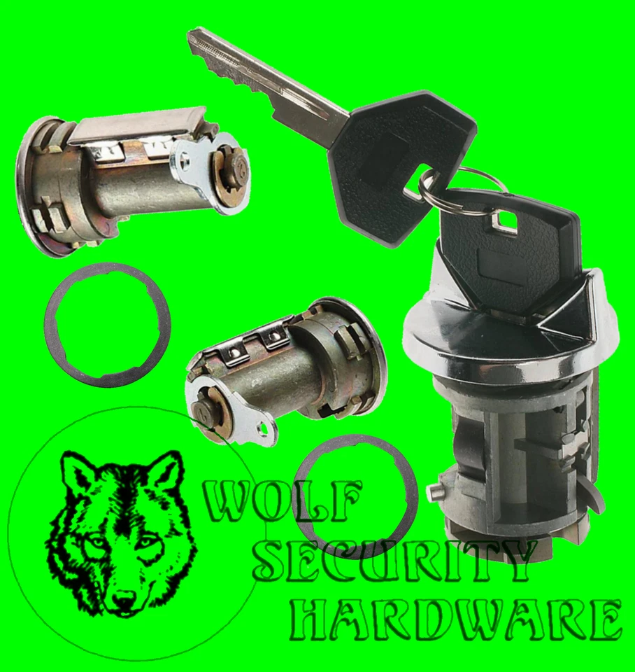 Juego de cilindro y cerradura de puerta interruptor llave de encendido Dodge Ram otros *SIN INCLINACIÓN * Foto 1 de 2