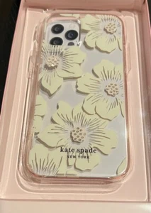 Kate Spade Hardshell Case For iPhone 11 PRO (5.8") Hollyhock Floral - Picture 1 of 1