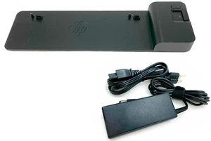 HP UltraSlim Dock Station for HP EliteBook 840 G6 845 G2 850 G5 G6 Laptop w/ PSU - Picture 1 of 8