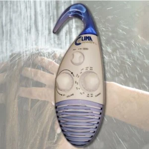 Radio Speaker portatile AM/FM Impermeabile da doccia bagno con gancio a batteria - Foto 1 di 2