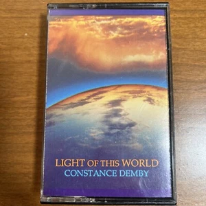 Constance Demby Light of This World New Age Ambient Meditation Cassette Rare - Picture 1 of 4