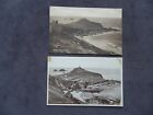 2 Very Old Postcards of Cape Cornwall & The Brissons, near St. Just, Cornwall