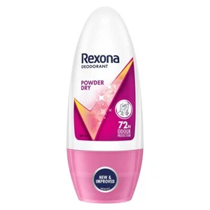 Rexona Shower Powder Dry Underarm Roll On Deodorant For Women Removes Odour 50ML - Picture 1 of 4