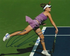 SEXY ANNA CHAKVETADZE SIGNED WTA TENNIS 8x10 PHOTO #3 Autograph PROOF - Picture 1 of 2