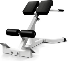 Roman Chair Back Extension Machine, Hyperextension Bench with Angle Height Dual