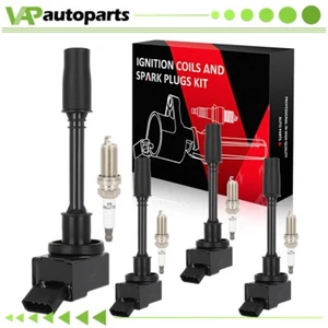 4 For 2018-2020 Lexus NX300 2.0L L4 Ignition Coil & Spark Plug - Picture 1 of 12