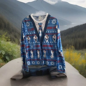 Frozen Olaf Pajama Disney Top Shirt S Women New - Picture 1 of 4