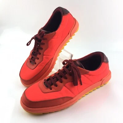CAMPER Neón Hombre’s Zapatillas con Cordones Zapatos Talla 43 EE. UU. 10 Naranja Foto 1 de 4