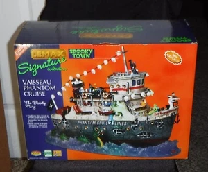 Lemax Spooky Town Collection Phantom Kreuzfahrtschiff Bloody Mary Halloween Talking - Bild 1 von 9
