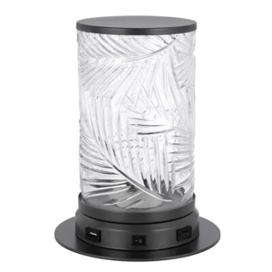 Cal Lighting Carrington Integrated LED Accent Lamp/Glass, Grey/Clear - BO-3162NL - Picture 1 of 1