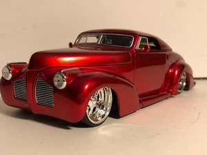 COCHE MODELO DIECAST JADA DUB CITY OLDSKOOL 1940 PONTIAC ROJO 1:24 NUEVO SIN CAJA - Imagen 1 de 11
