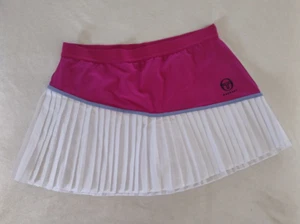 Sergio Tacchini Blanco Rosa Skort Talla XL SPORT Tenis Falda Plisada Raqueta TH6 - Imagen 1 de 6