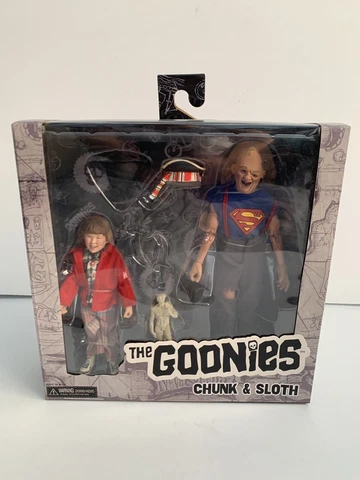 The GOONIES Chunk and Sloth 8" action figure 2 pack- NECA - NIB Cover