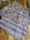 Stunning Indian Anokhi Block Printed Bedspread- Cover-Cloth-Throw Large-Cotton