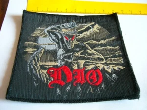 DIO – very rare old original 80s HOLY DIVER, UNCUT Patch!!!  - Picture 1 of 1