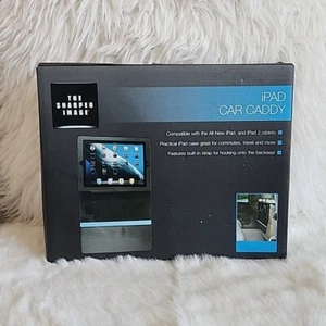 SHARPER IMAGE IPAD CAR CADDY TABLET TRAVEL CASE NIB - Picture 1 of 2