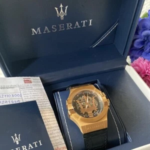 Maserati Potenza Automatic Men's Watch R8821108002 With Box & Papers - Picture 1 of 20