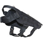 Dog Harness Outdoor Training Service Dog Molle Vest Harness 5 Sizes 4 Colors
