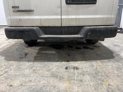 1996 - 2014 Chevy Express 1500 Black Painted Rear Step Bumper Foto 1 de 4