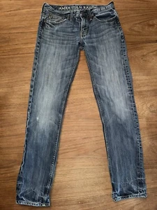 American Eagle Men's Jeans - 29x32 - Medium wash - Distressed - Straight - Picture 1 of 16