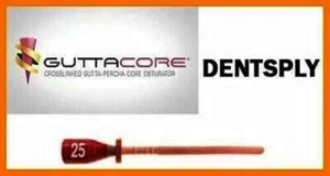GUTTACORE OBTURATORS SIZE #25 PACK OF 30 OBTURATORS TULSA DENTAL FREE SHIPPING - Picture 1 of 3