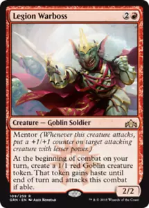 1x LEGION WARBOSS - Goblin - Ravnica - MTG - NM - Magic the Gathering - Bild 1 von 1