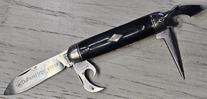 ! Vintage Imperial Diamond Edge 857DE - 4 Blade Pocket Knife Dark Brown ! - Picture 1 of 14