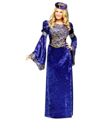 Renaissance Maiden Adult Halloween Costume - Image 1 of 2