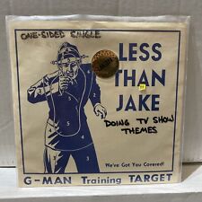 LESS THAN JAKE: G-MAN - Red Dawg Records 7" - TV SHOW THEMES Jeffersons HAPPY DA