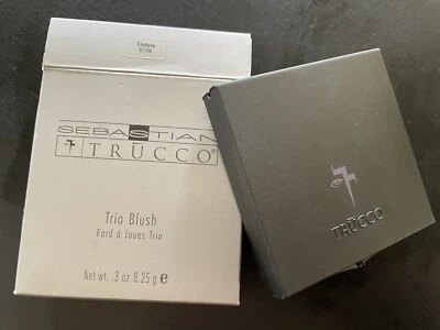 SEBASTIAN  TRUCCO  COUTURE TRIO BLUSH PRESSED POWDER BRAND NEW IN BOX - Image 1 of 4