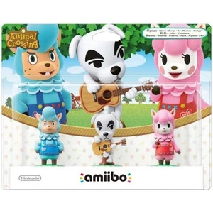 NINTENDO Animal Crossing 3 AMIIBO SET Cyrus K.K. Slider Reese USA vers amiibos - Picture 1 of 1