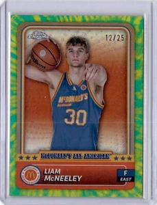2024 Mcdonald's All American Liam McNeeley Rookie Numbered #'d /25 #80 - Picture 1 of 2