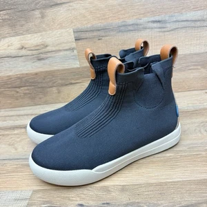 Vessi Damengröße 7 Weekend Chelsea Sneaker Boot Asphalt schwarz auf schwarz Regen - Bild 1 von 9