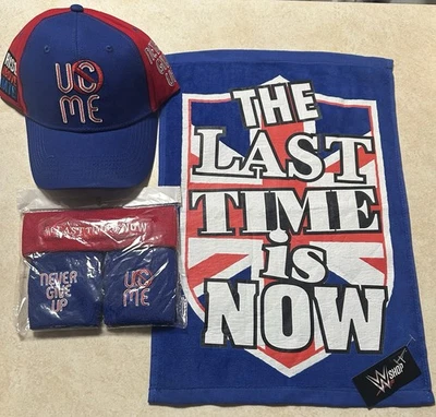 WWE John Cena 2025 London, England Farewell Tour Towel/Band Set - Image 1 of 4