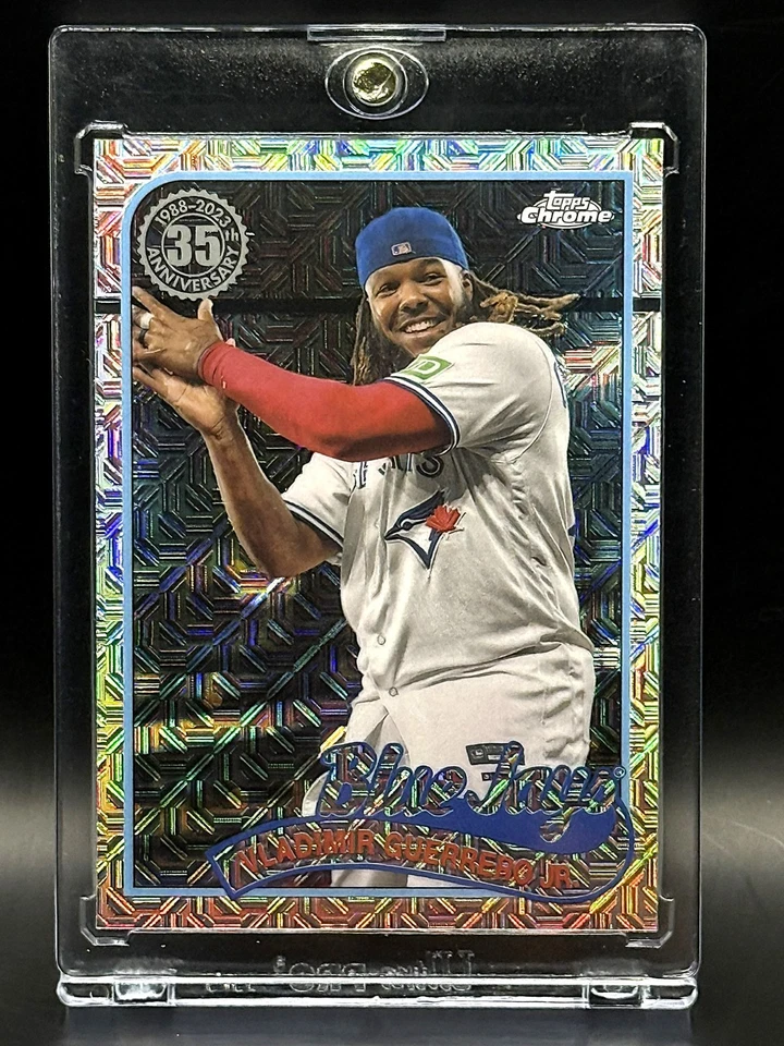 Vladimir Guerrero Jr. Rare Investment Card Topps Chrome Silver Pack #T89C-24 - Image 1 of 2