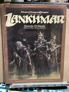 D&D ADVANCED DUNGEON & DRAGONS ADVENTURE CA2 TSR 9170 SWORDS DECEIT - Bild 1 von 3