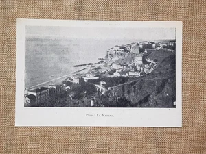 Veduta di Pizzo del 1899 La Marina Vibo Valentia Calabria - Bild 1 von 1