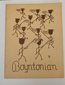1959 Boynton Junior High School Jahrbuch Ithaca NY Boyntonian - Bild 1 von 7
