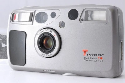[Near MINT w/ Strap ] Kyocera T Proof Yashica T4 Super T5 35mm Film Camera JAPAN - Image 1 of 4