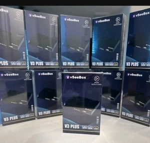 VSEEBOX V3 PLUS TV BOX BRAND NEW SEALED 64 GB 8K With Added Content and Channels - Picture 1 of 2