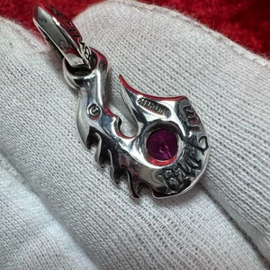 Fish Hook Top Bill Wall Leather, classic small fish hook, pendant top only, USED - Picture 1 of 14