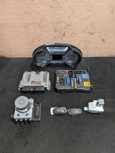 VAUXHALL GRANDLAND X MK1 1.5 DIESEL KEYLESS COMPLETE ENGINE ECU KIT 9830225780 - Picture 1 of 14