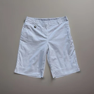 Pantalones cortos de golf Charter Club Golf Collection bermudas forradas blancas para mujer talla 4” Foto 1 de 4