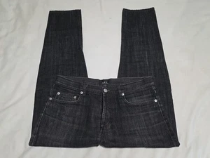 APC Rue De Fleurus Paris Button Fly Gray Denim Jeans SZ 30 W32×L29 - Picture 1 of 15