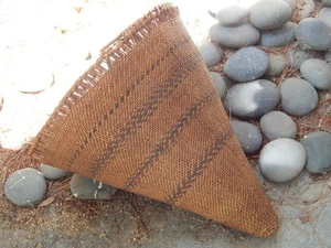 ANTIQUE XTRA LARGE N. PAIUTE INDIAN CALIFORNIA CONICAL BURDEN BASKET NATIVE USE - Picture 1 of 10