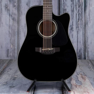 Takamine GD30CE-12 Dreadnought acústico/eléctrico, negro Foto 1 de 4