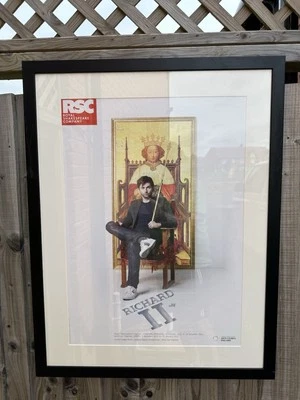 Dr Who DAVID TENNANT-  RICHARD II - theatre poster RSC Royal Shakespeare Company - Image 1 of 4