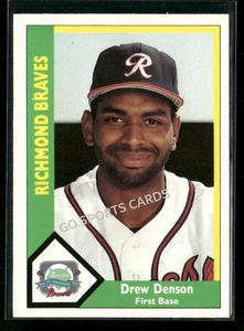 1990 CMC AAA/ProCards A & AA  Drew Denson #287 RC Rookie - Picture 1 of 2